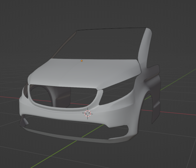 Dutch Police Vito - Side View